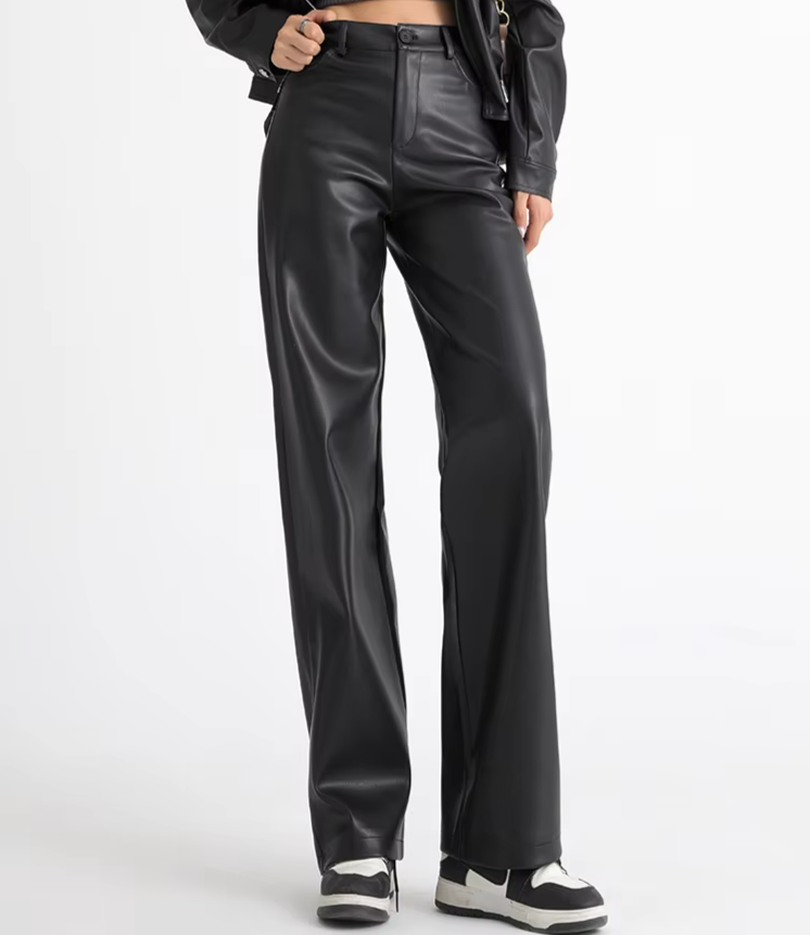 Warm Leather Pants