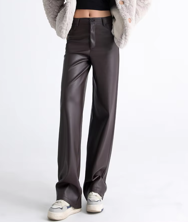Warm Leather Pants