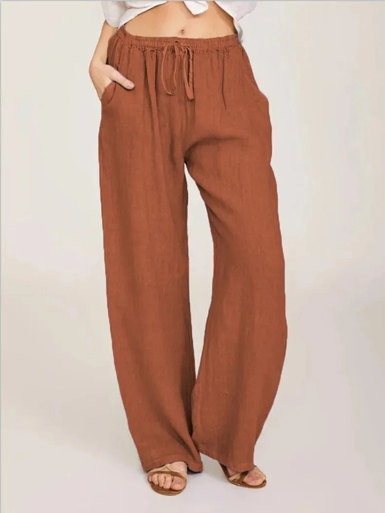 Women's Cotton Linen Pants
