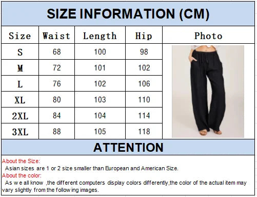 Women's Linen Pants
