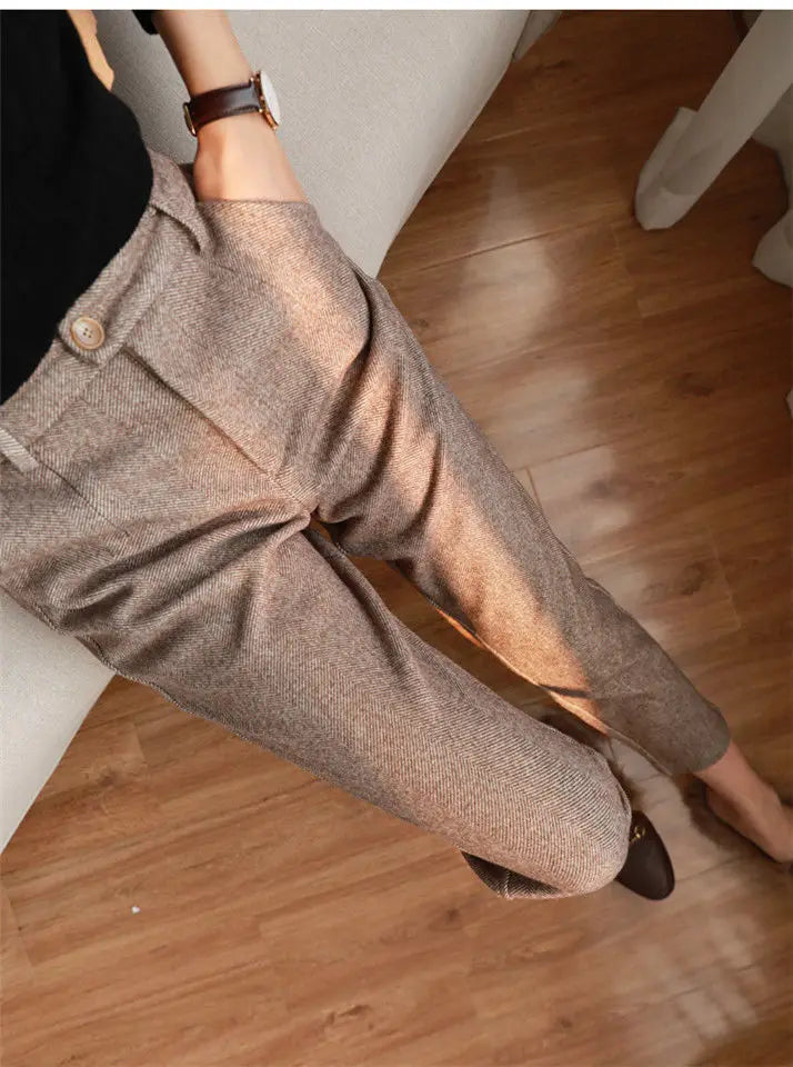 Woolen Women Trousers