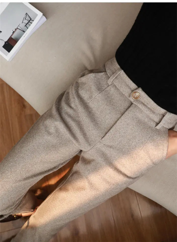 Woolen Women Trousers