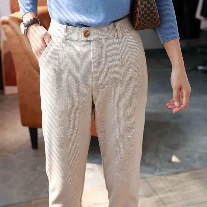 Woolen Women Trousers