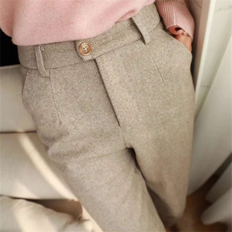 Woolen Women Trousers