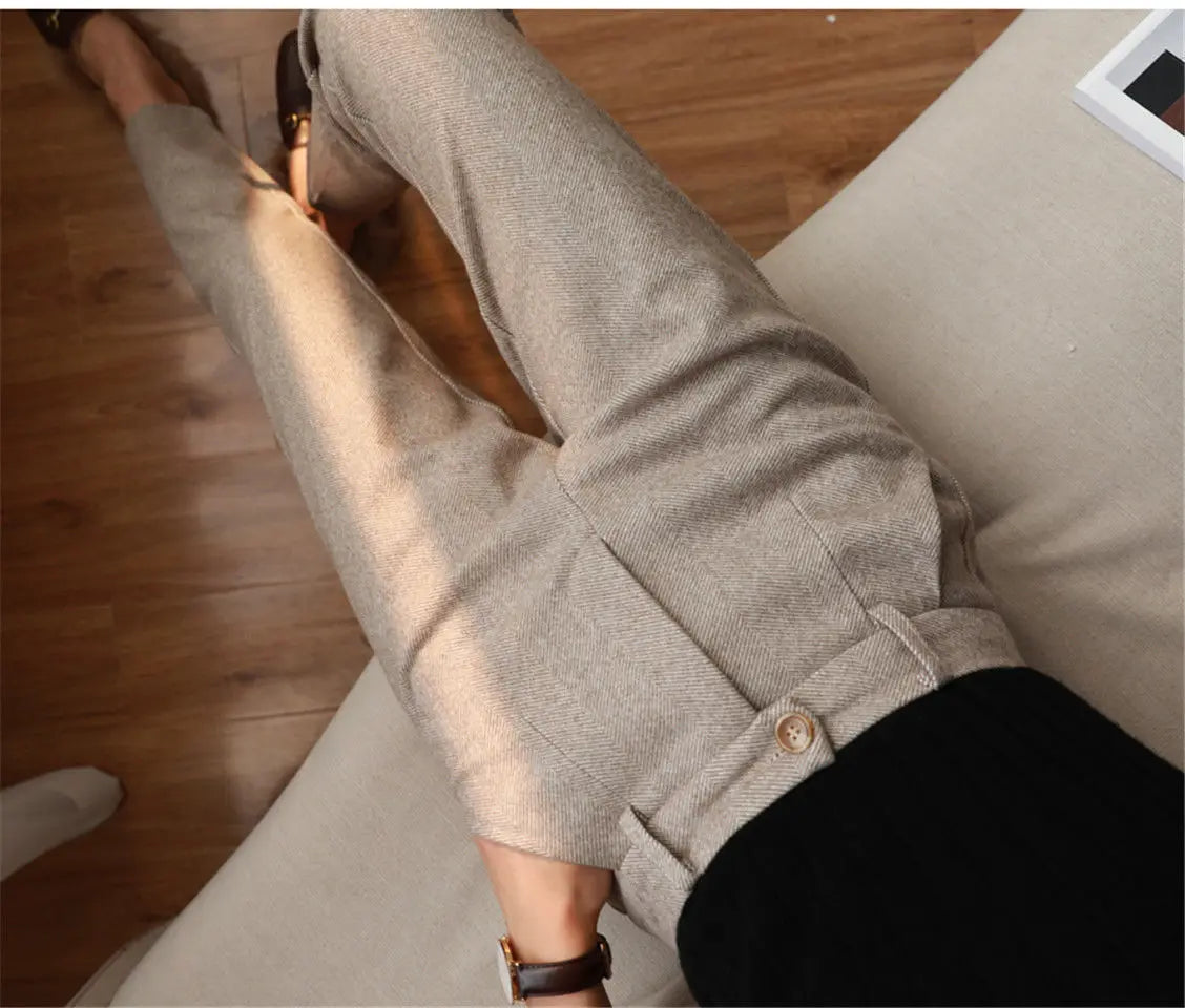 Woolen Women Trousers
