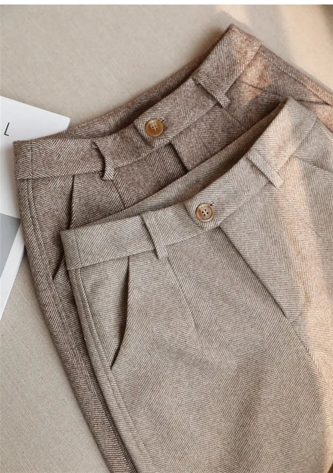 Woolen Women Trousers