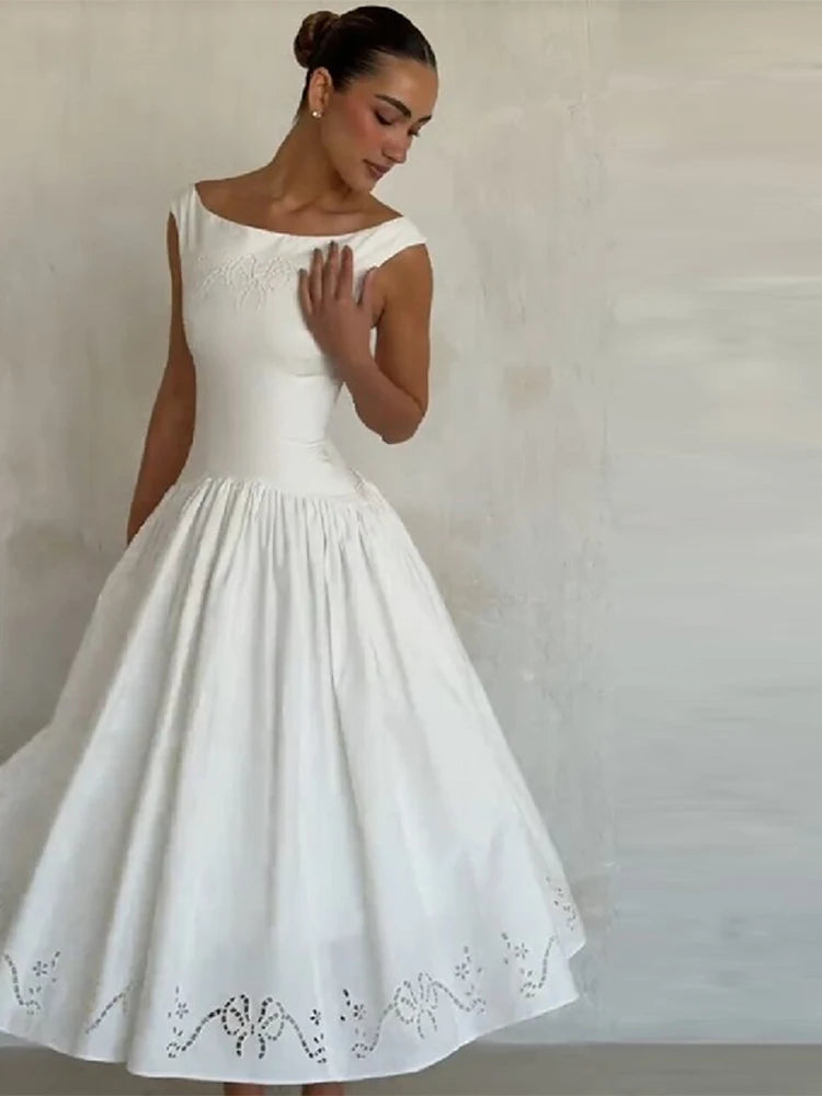 Vintage White Dress