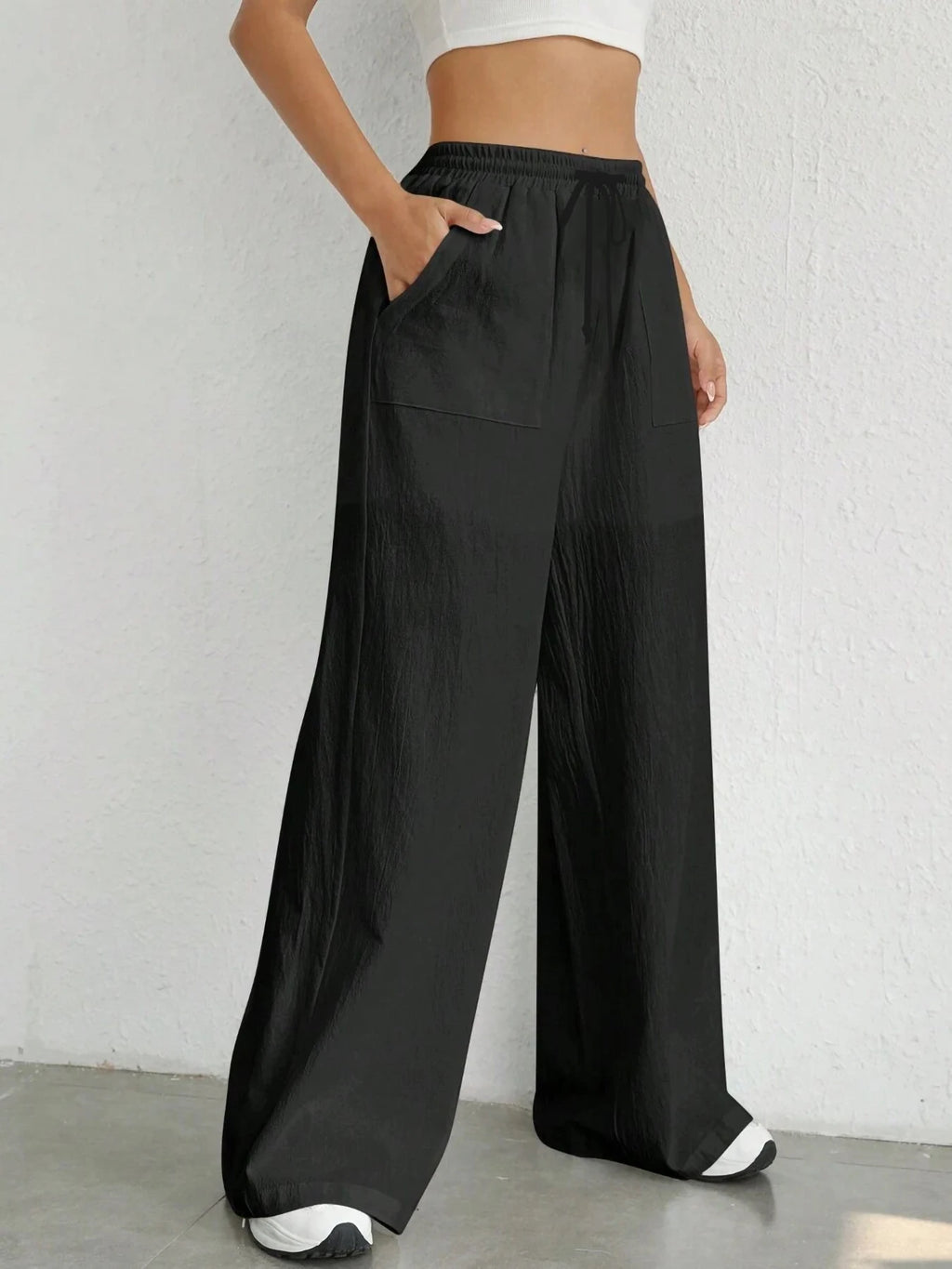 loose linen pants