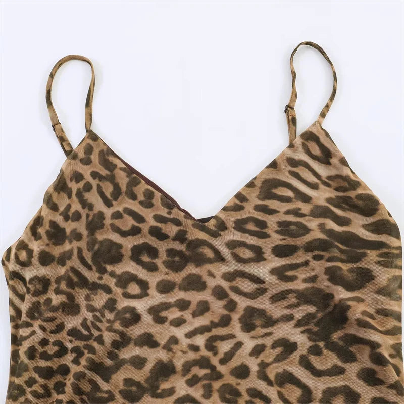 Summer Leopard Dress