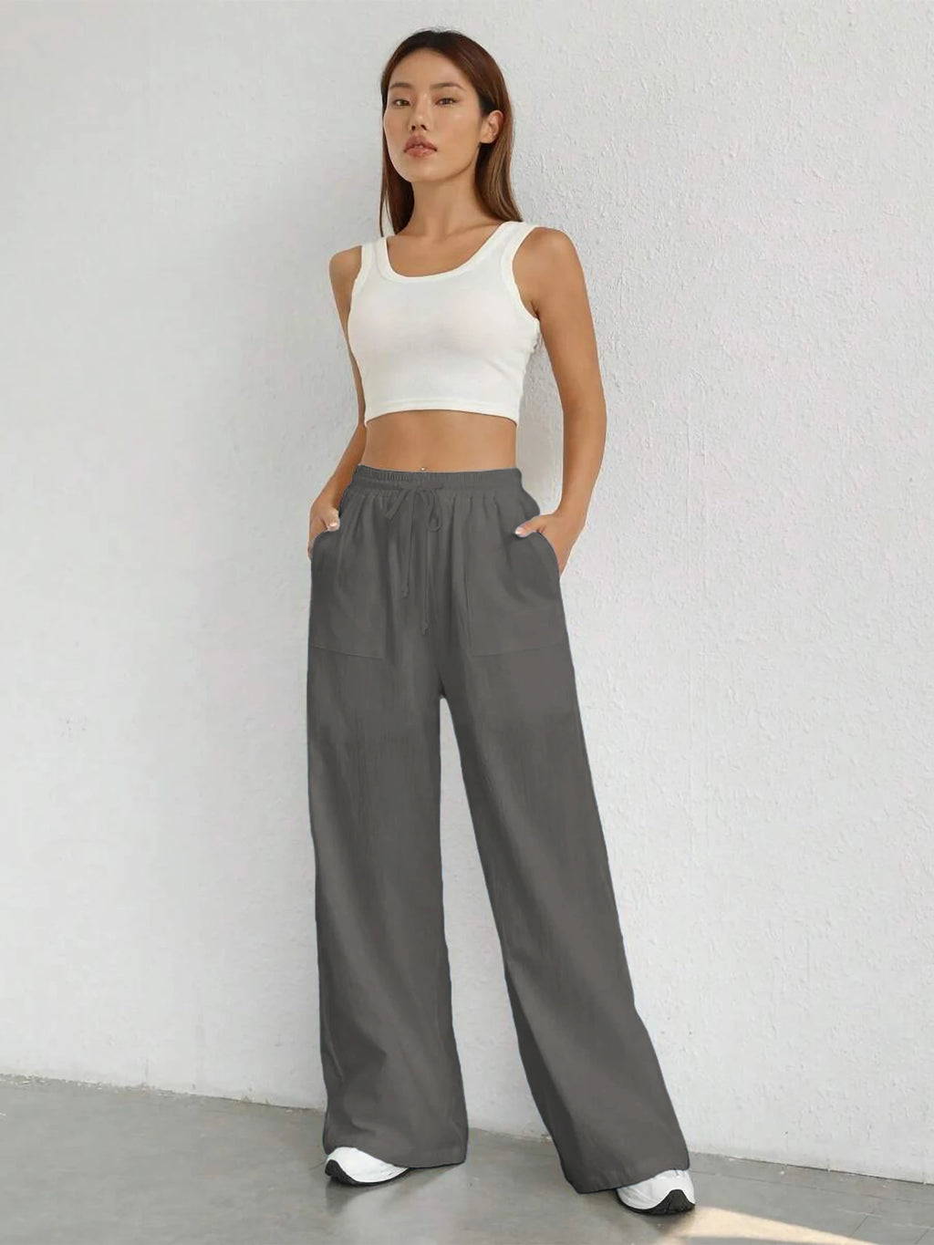 loose linen pants