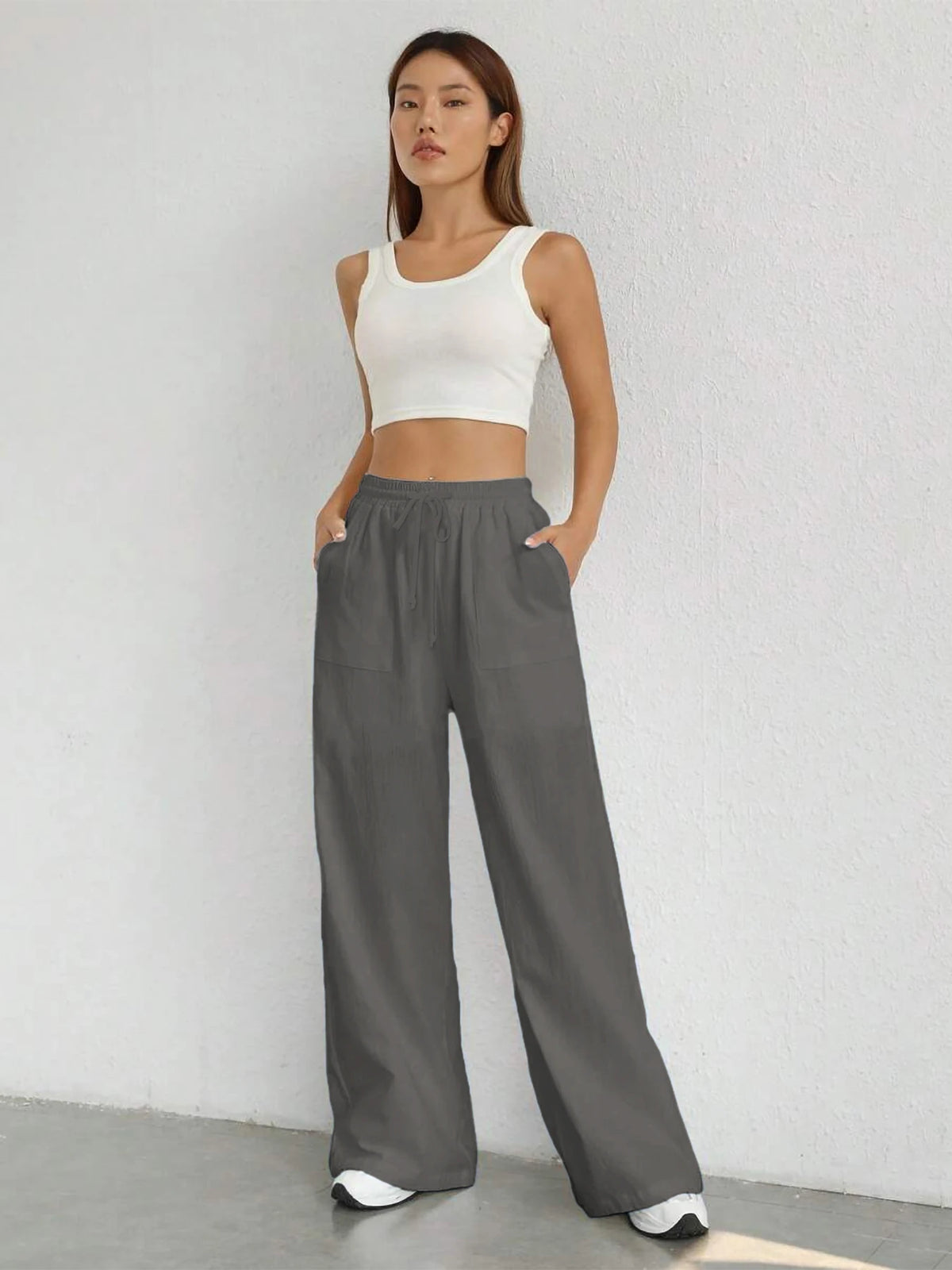 loose linen pants