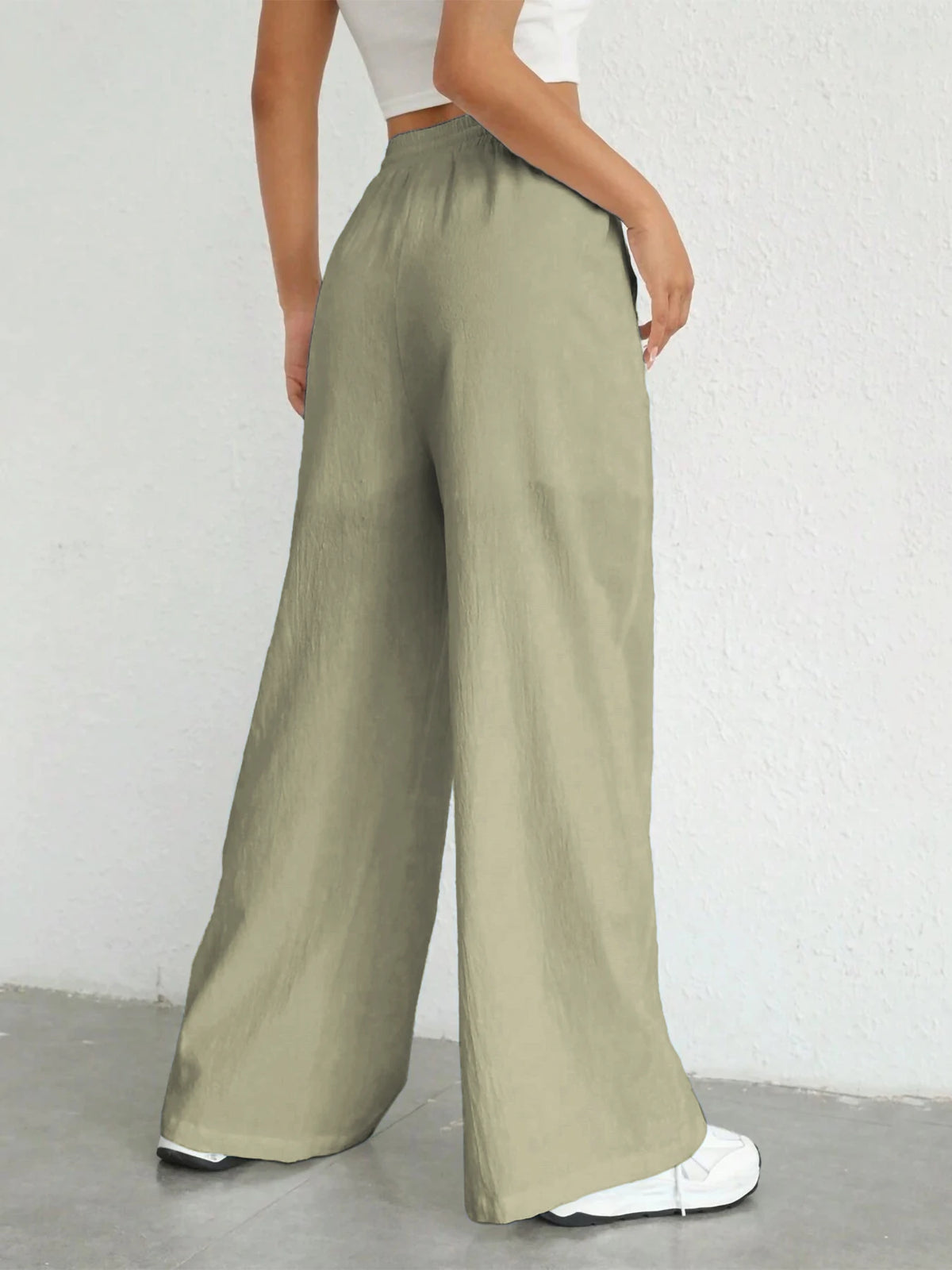 loose linen pants