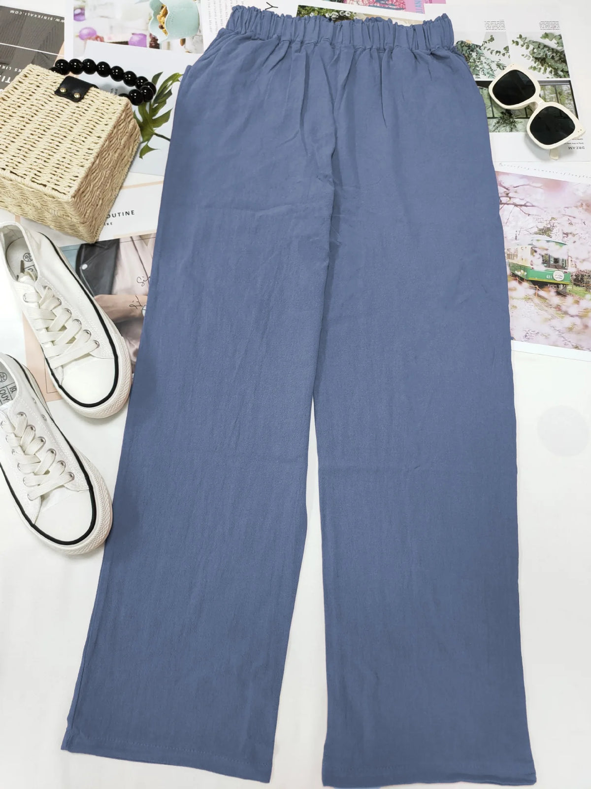 Linen Blend Pants