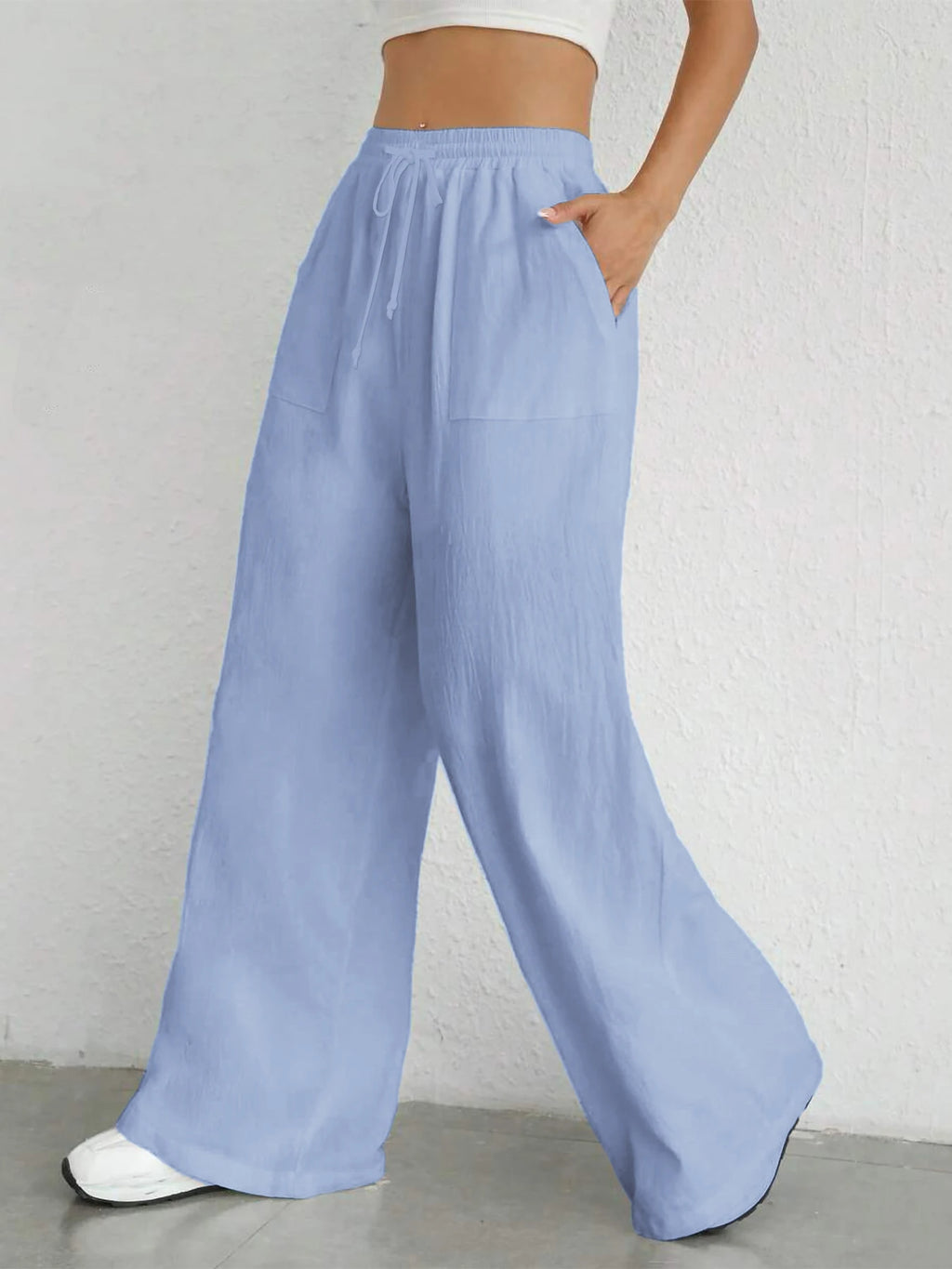 loose linen pants