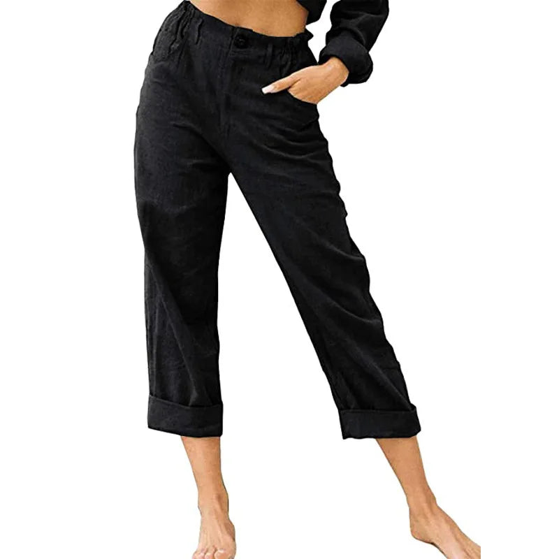 Linen Blend Pants
