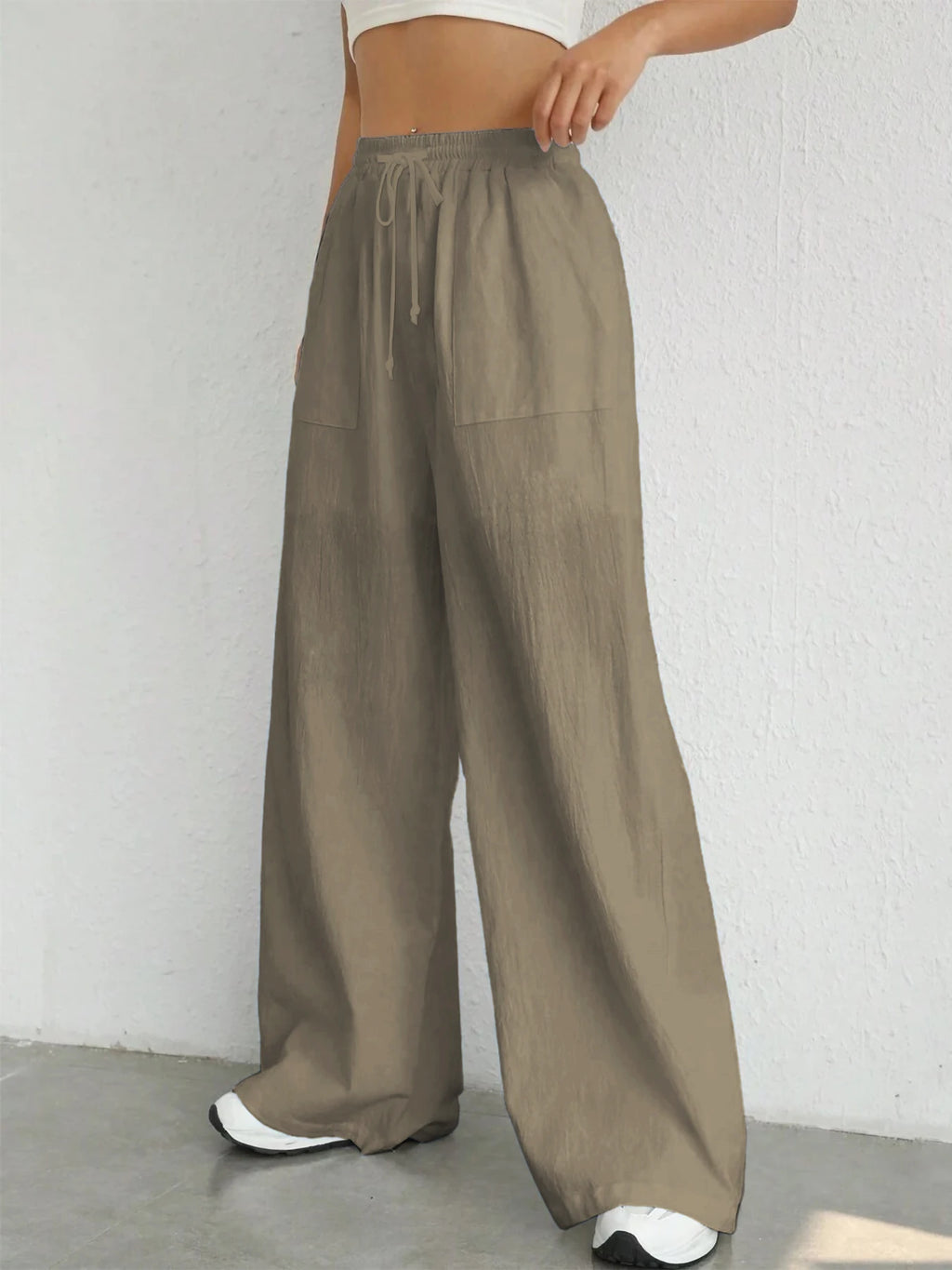 loose linen pants