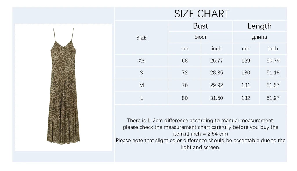 Summer Leopard Dress