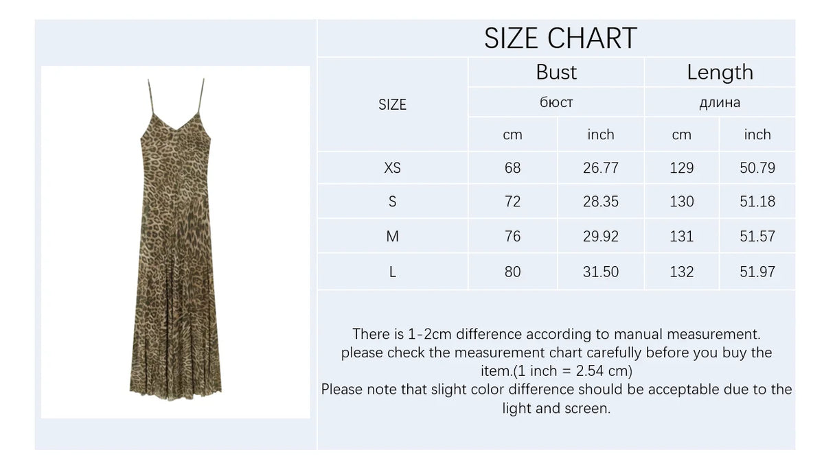 Summer Leopard Dress