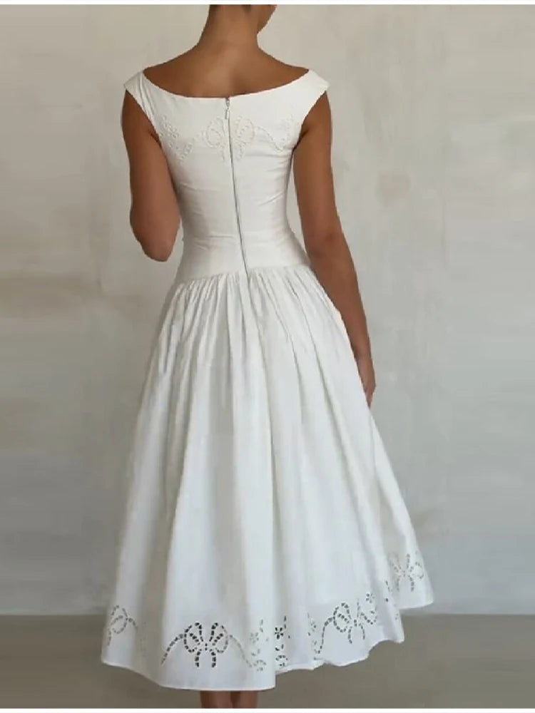 Vintage White Dress