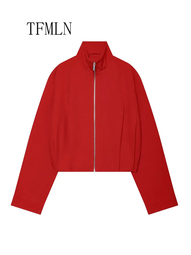 Women Loose Bomber Jackets