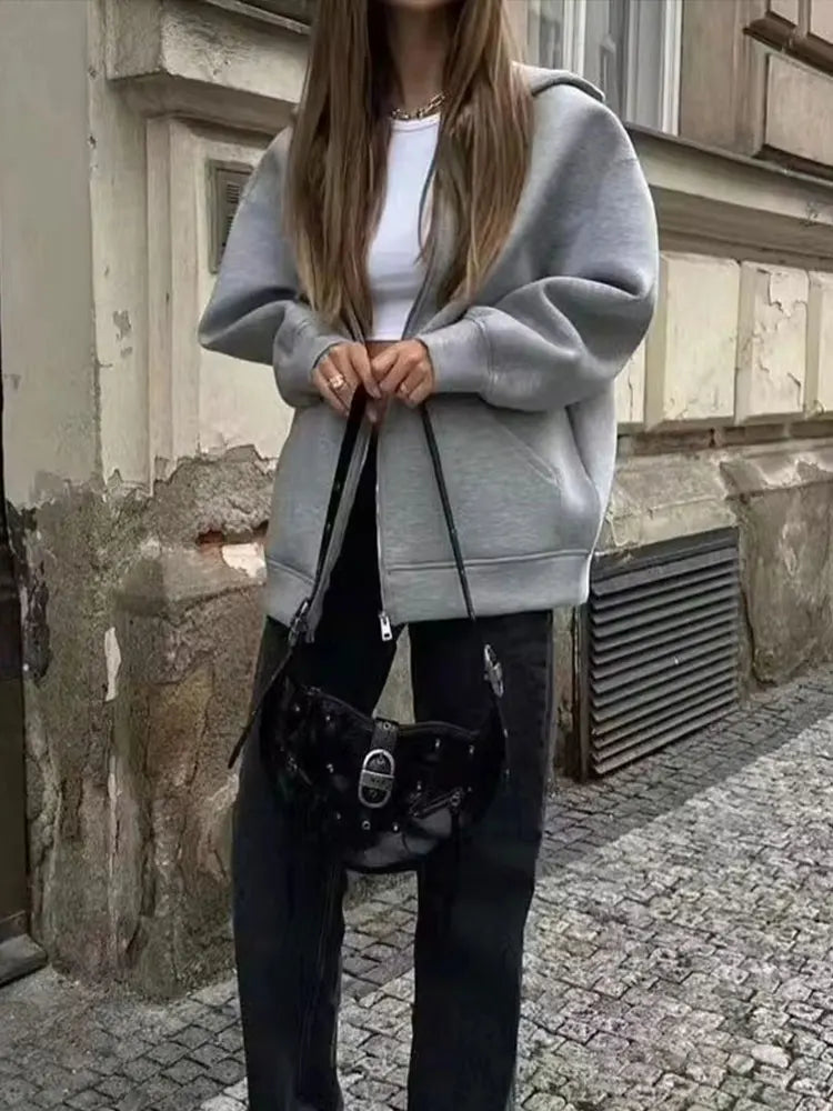 Autumn Chic Oversize Hoodie