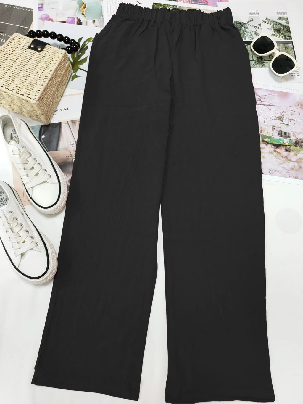 Linen Blend Pants