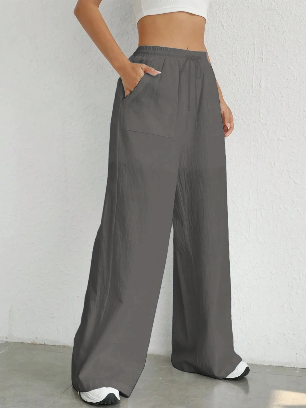 loose linen pants