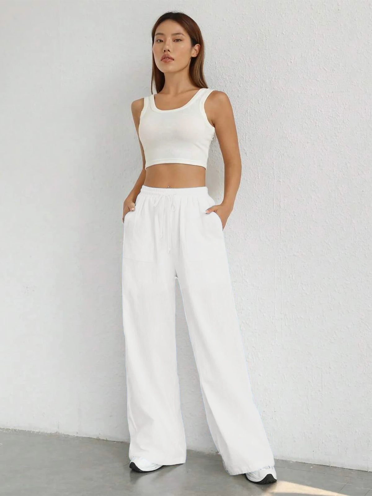 loose linen pants