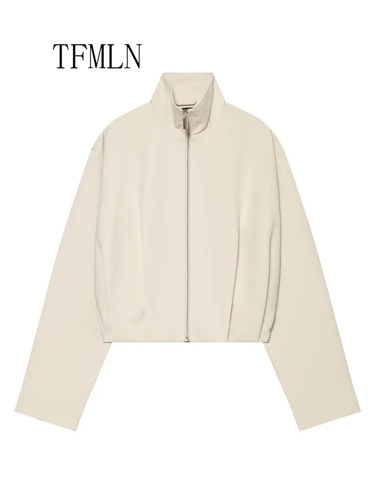 Women Loose Bomber Jackets