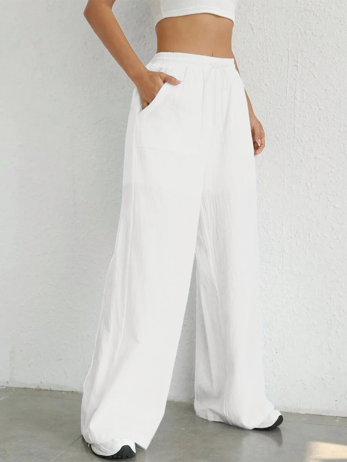 loose linen pants