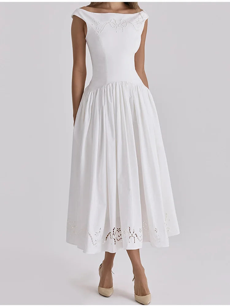 Vintage White Dress