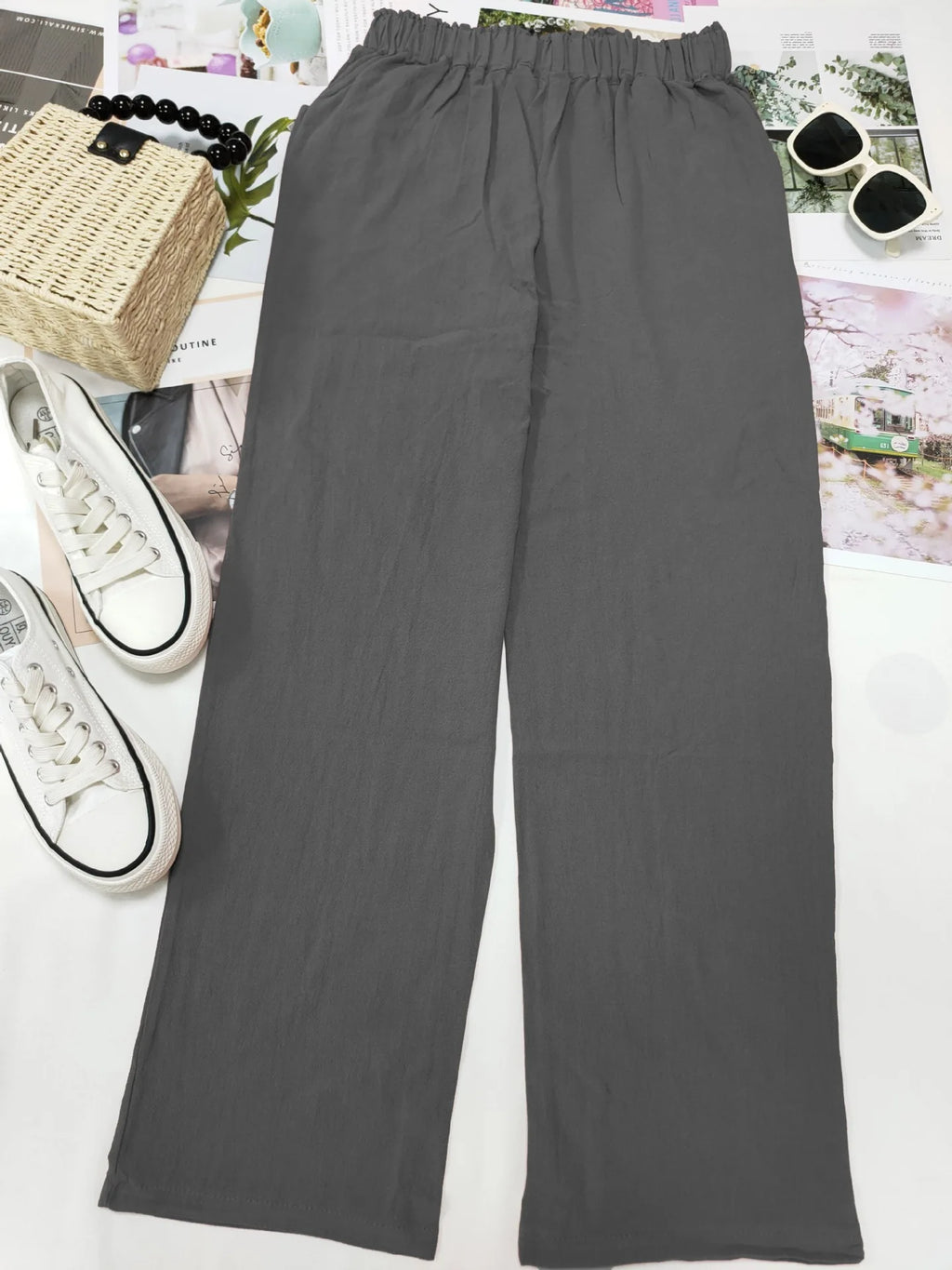 Linen Blend Pants