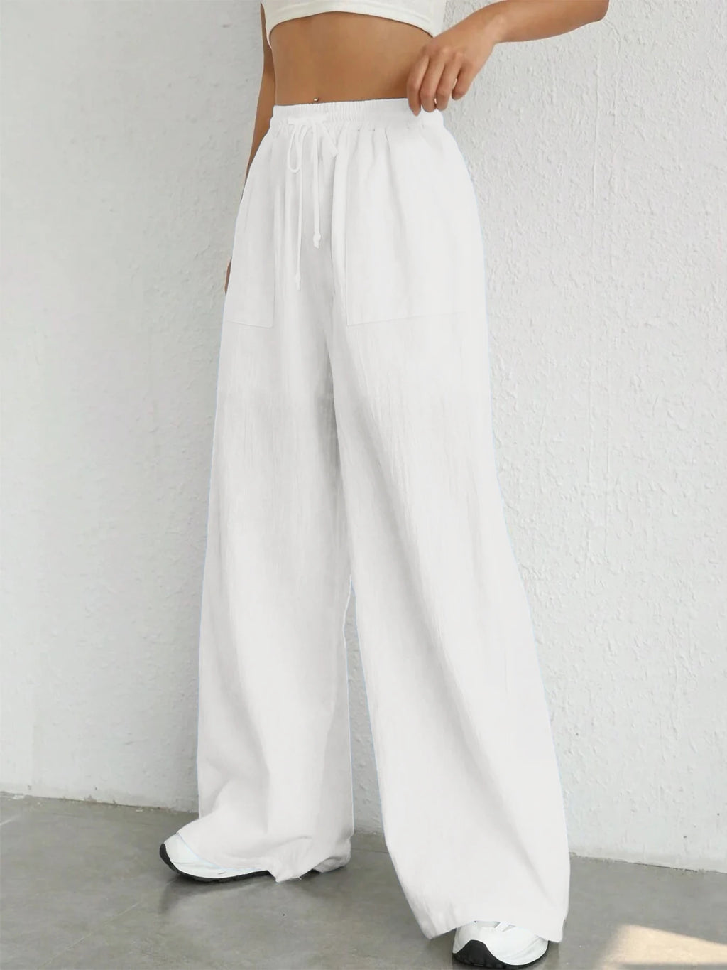 loose linen pants