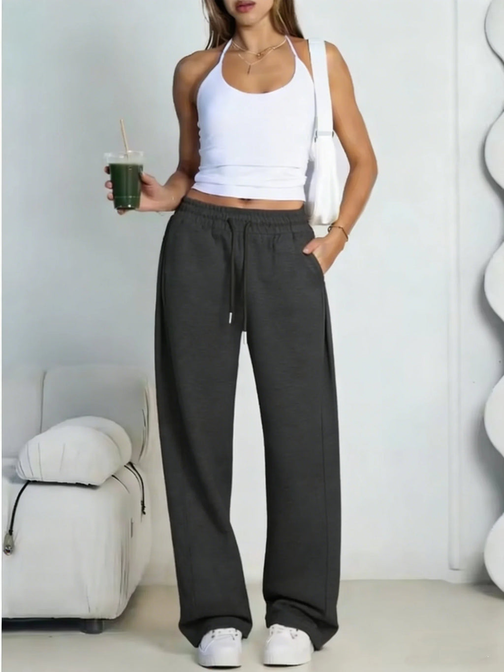 Wide Leg Sweatpants
