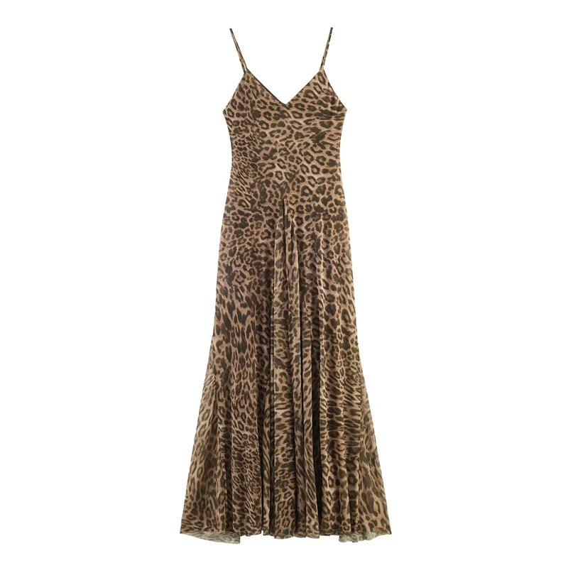 Summer Leopard Dress