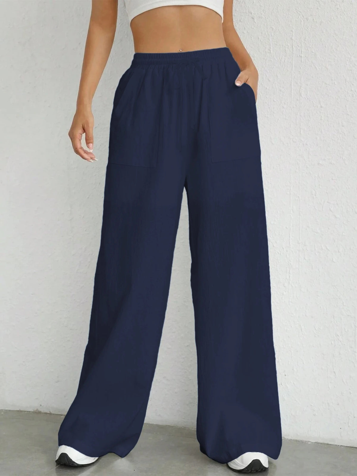 loose linen pants