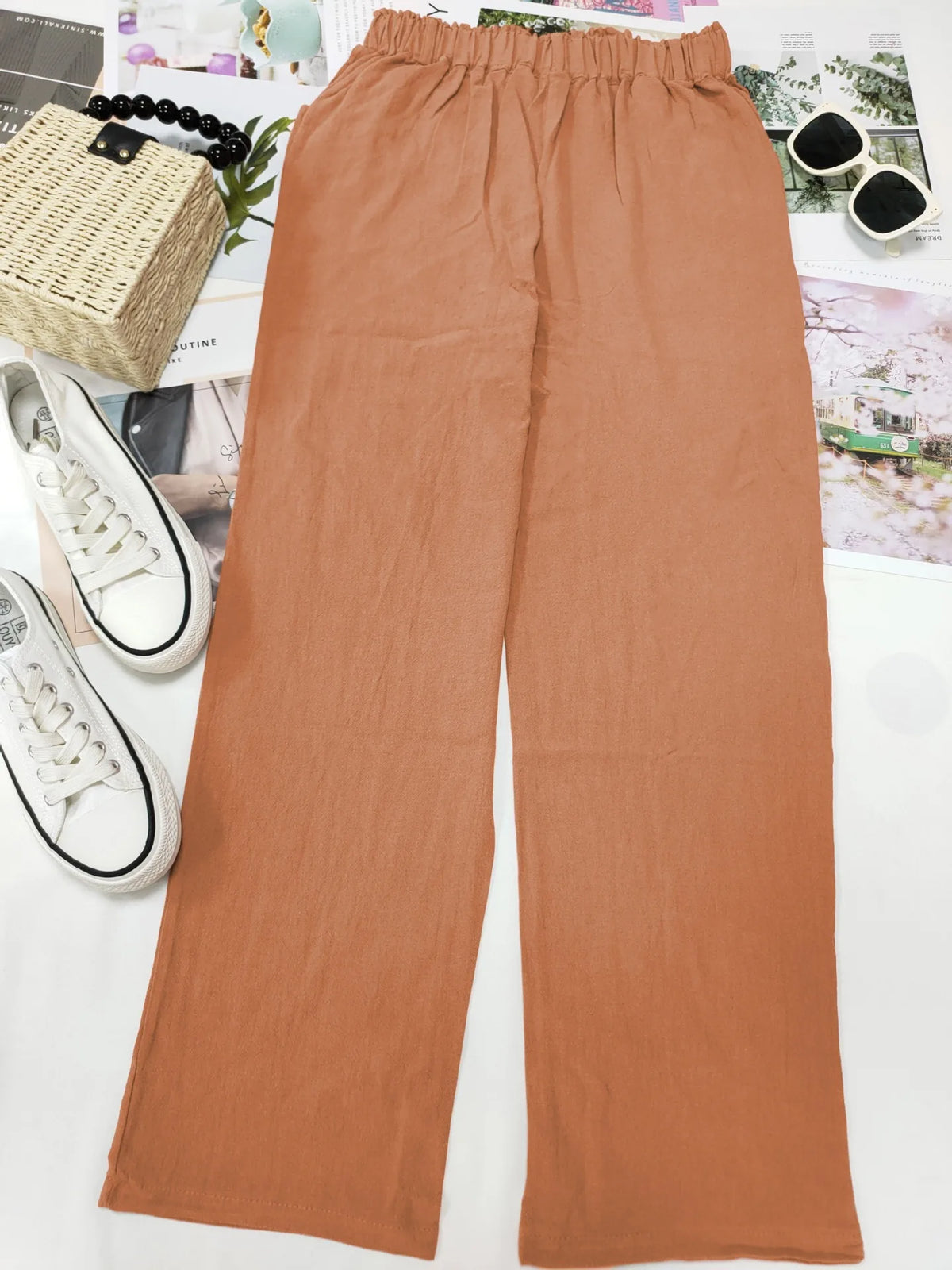 Linen Blend Pants