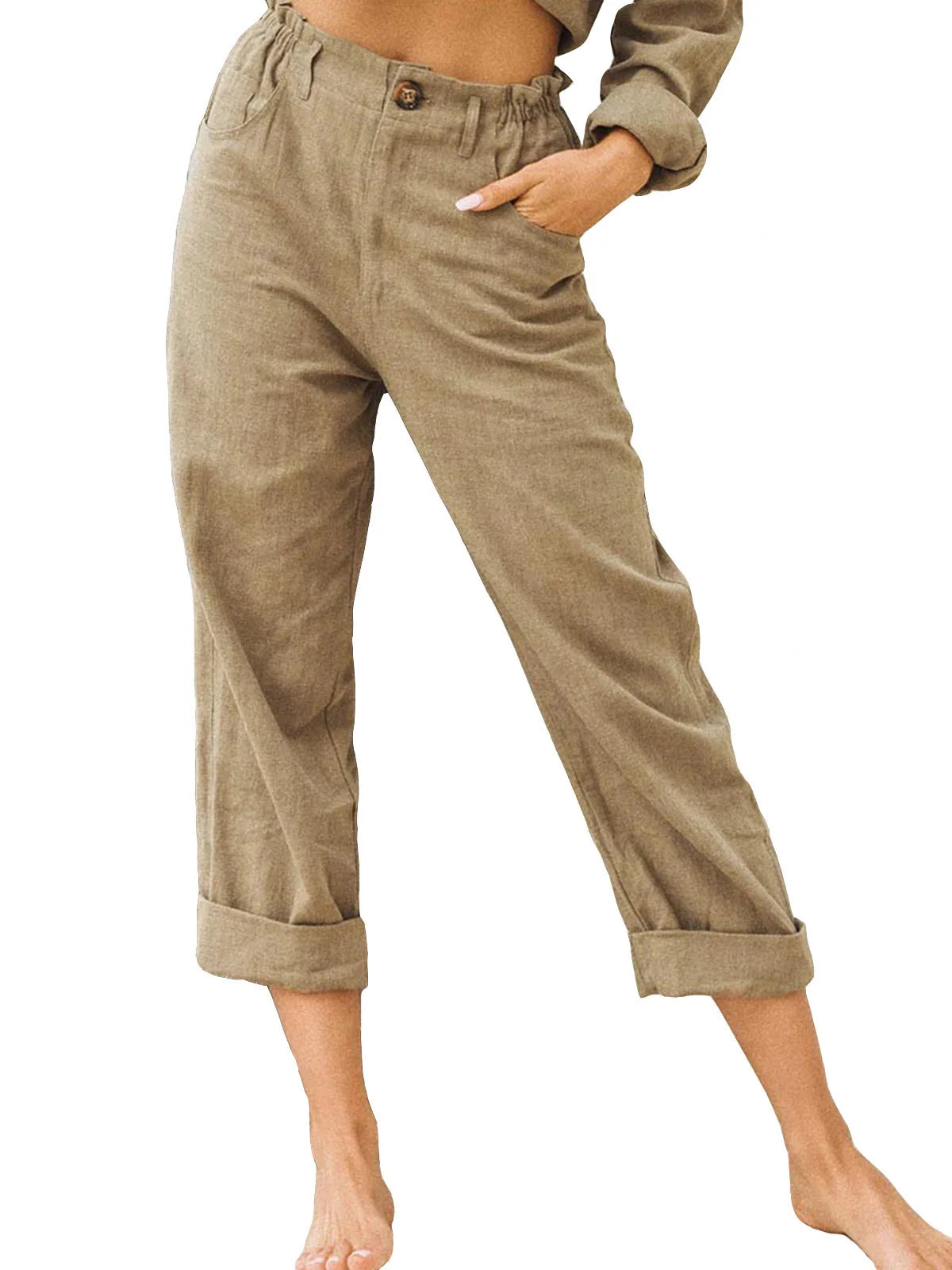 Linen Blend Pants