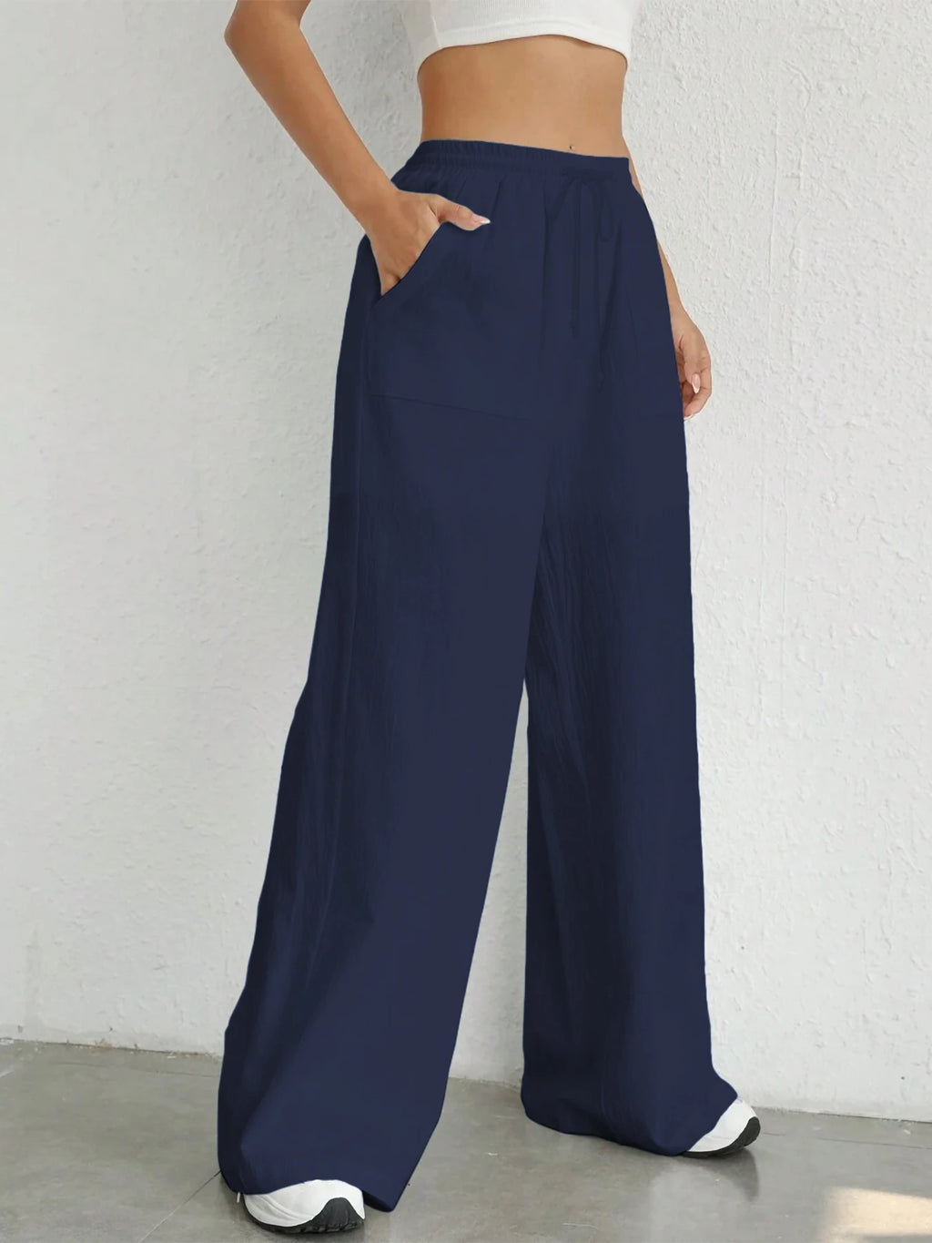 loose linen pants
