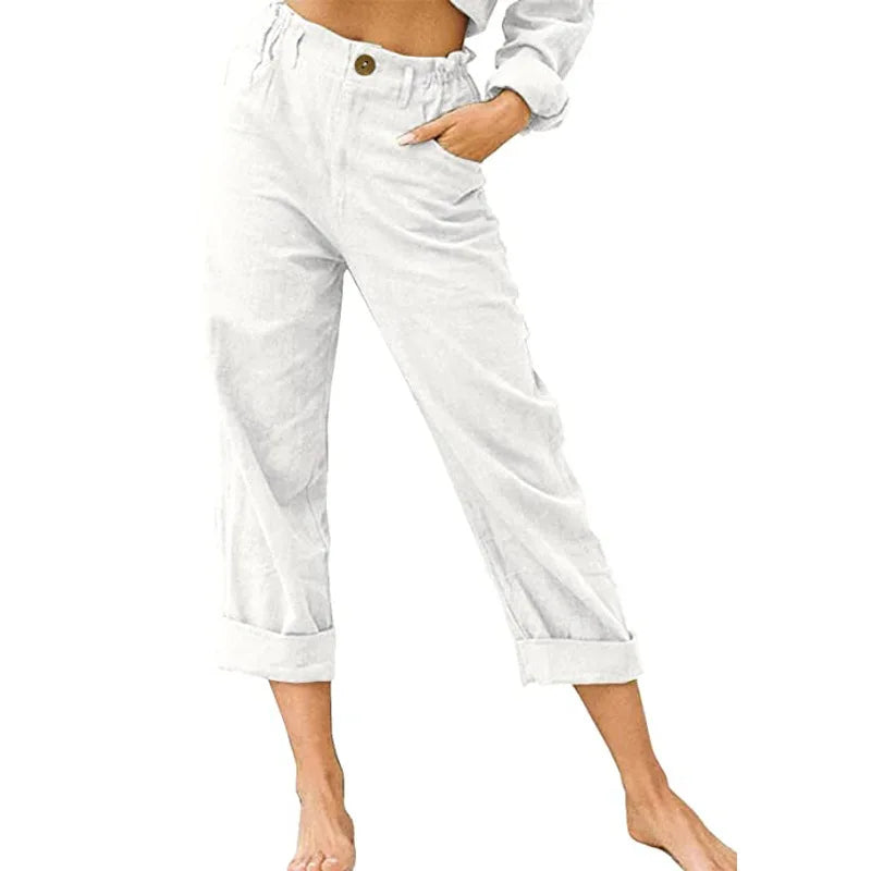 Linen Blend Pants