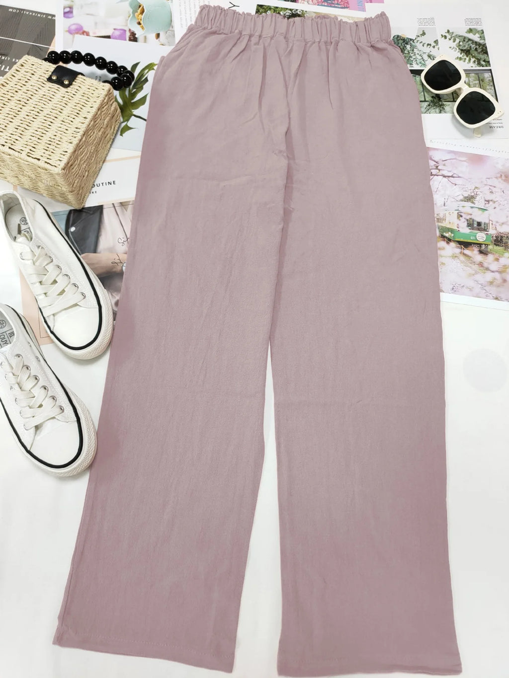 Linen Blend Pants