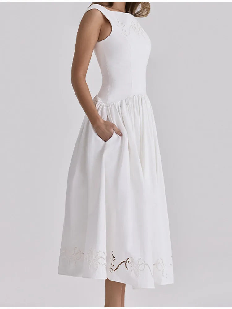 Vintage White Dress