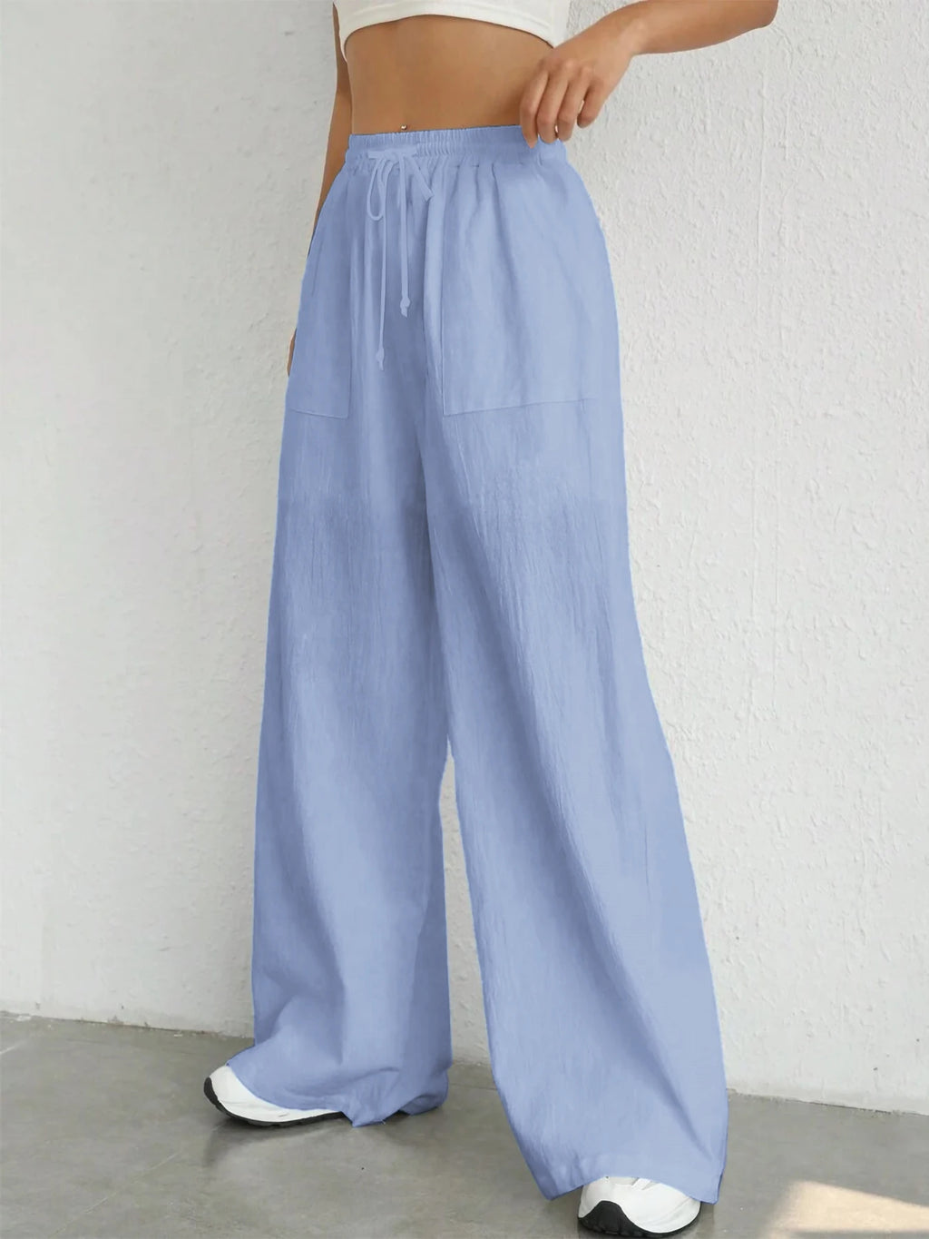 loose linen pants