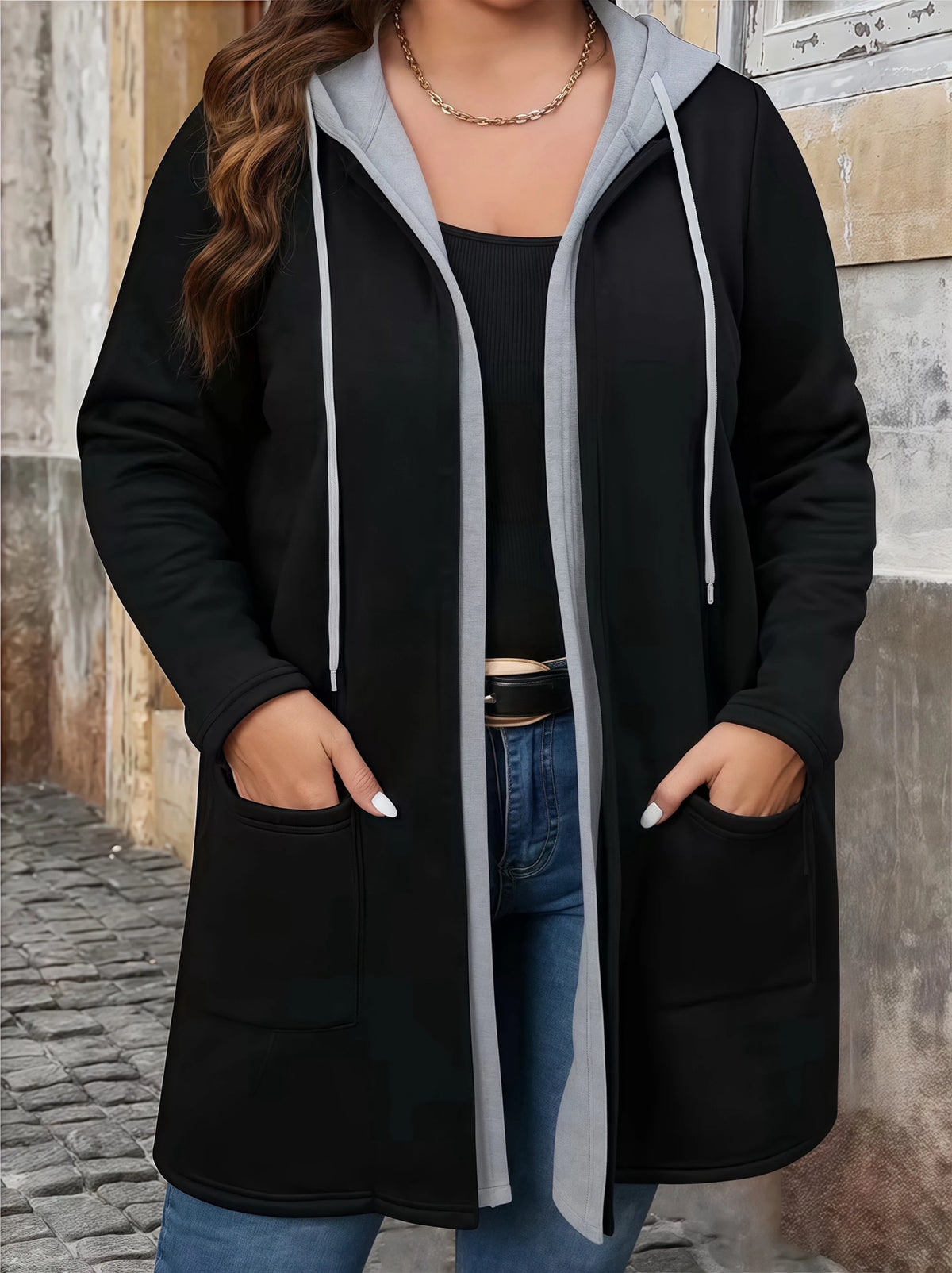 Two-Tone Hoodie