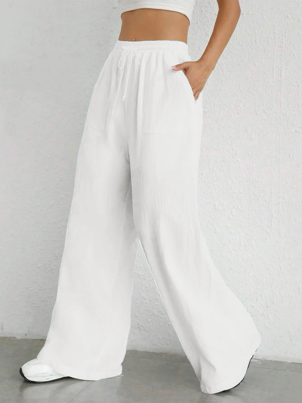 loose linen pants
