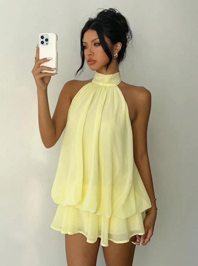 Women's Slim Fit Backless