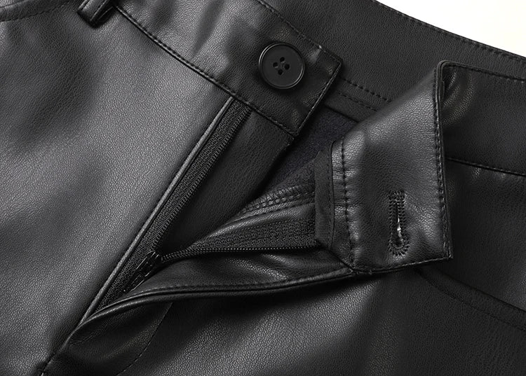 Warm Leather Pants