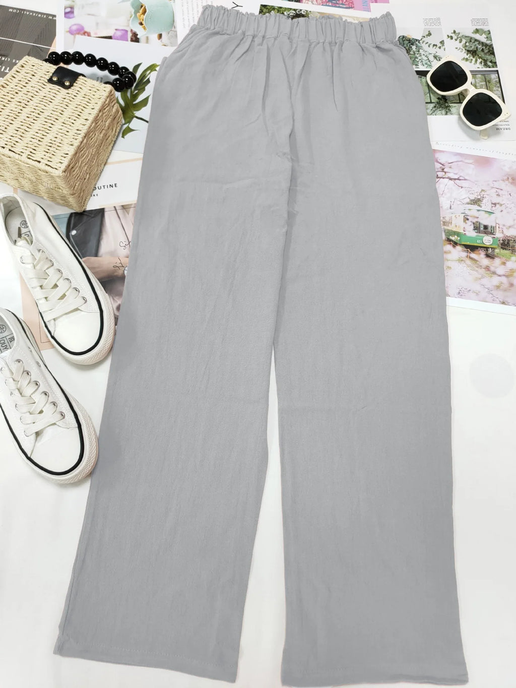 Linen Blend Pants