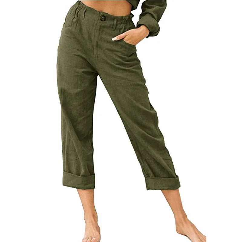 Linen Blend Pants