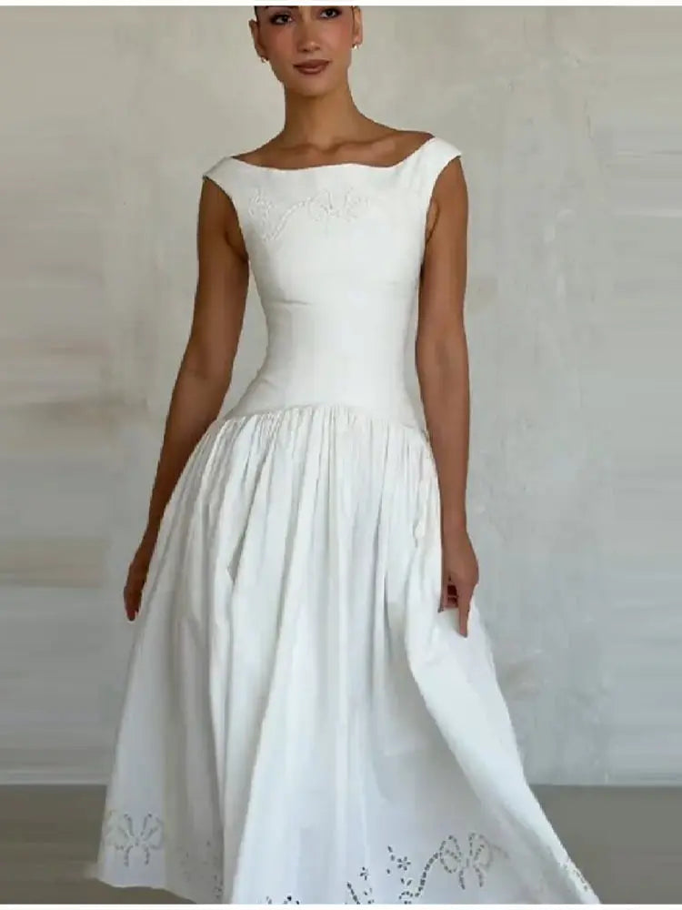 Vintage White Dress